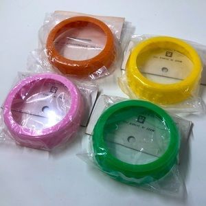 𝅺VINTAGE Ball Jar Cross Stitch Lids